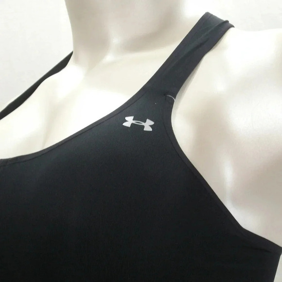 38A BRAND NEW Under Armour Protegee Zip-Front WireFree Sport Bra NWT - Picture 4 of 16